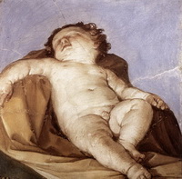 Спящий Путто (Г. Рени, 1627 г.)